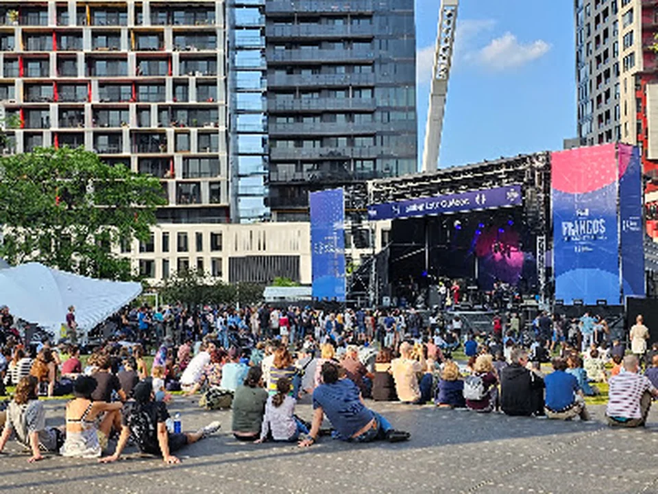 Parterre du Quartier des spectacles, Montréal