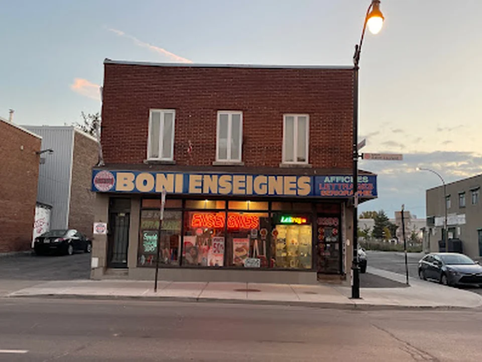 Boni Enseignes Inc, Montréal