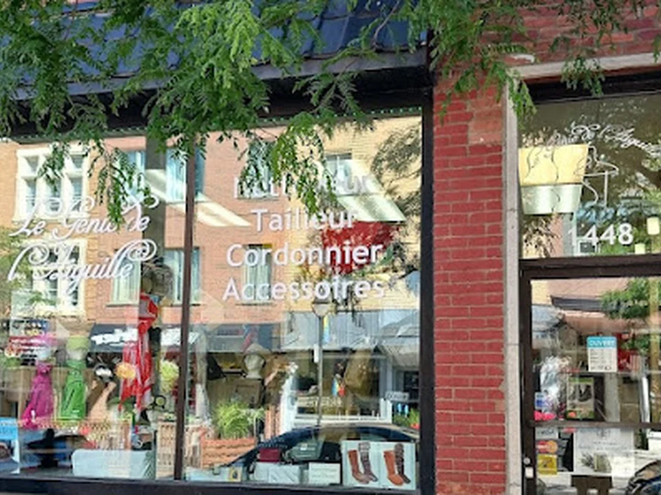 Le Génie de l'Aiguille Nettoyeur Tailleur Cordonnier Accessoires de mode, Montréal