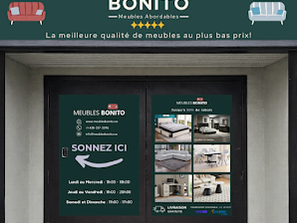 Meubles Bonito Abordables, Montréal