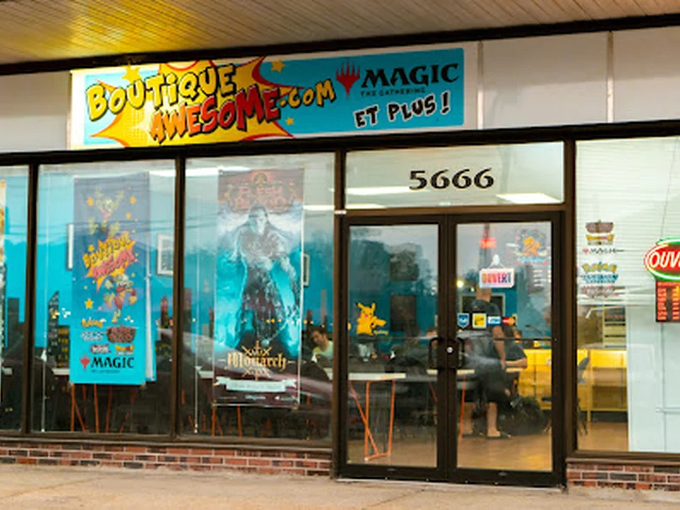 Boutique de Jeux de Cartes Awesome.com, Montréal