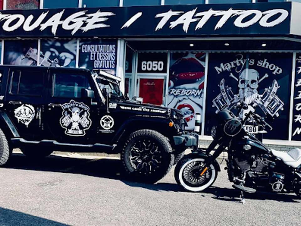 tatouage Marty's shop montreal