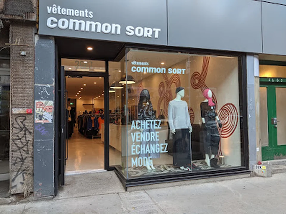 Vêtements Common Sort - Le Plateau, Montréal