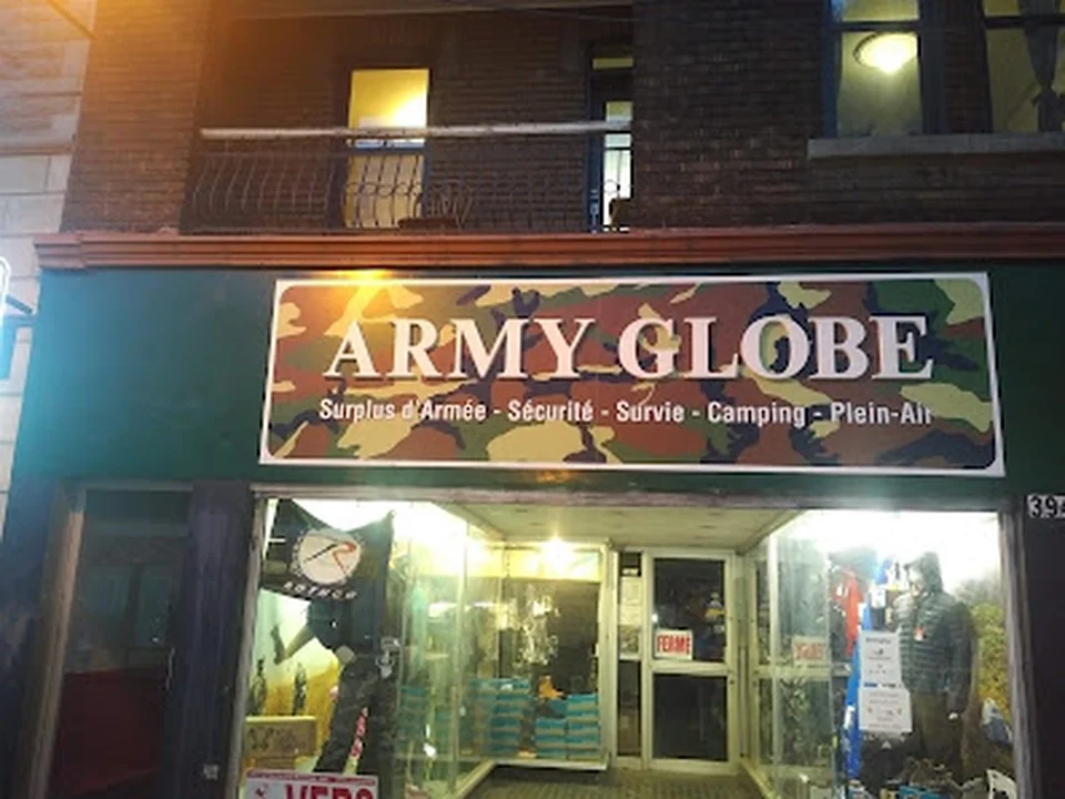 Magasin airsoft & paintball Montreal & camping Army Globe
