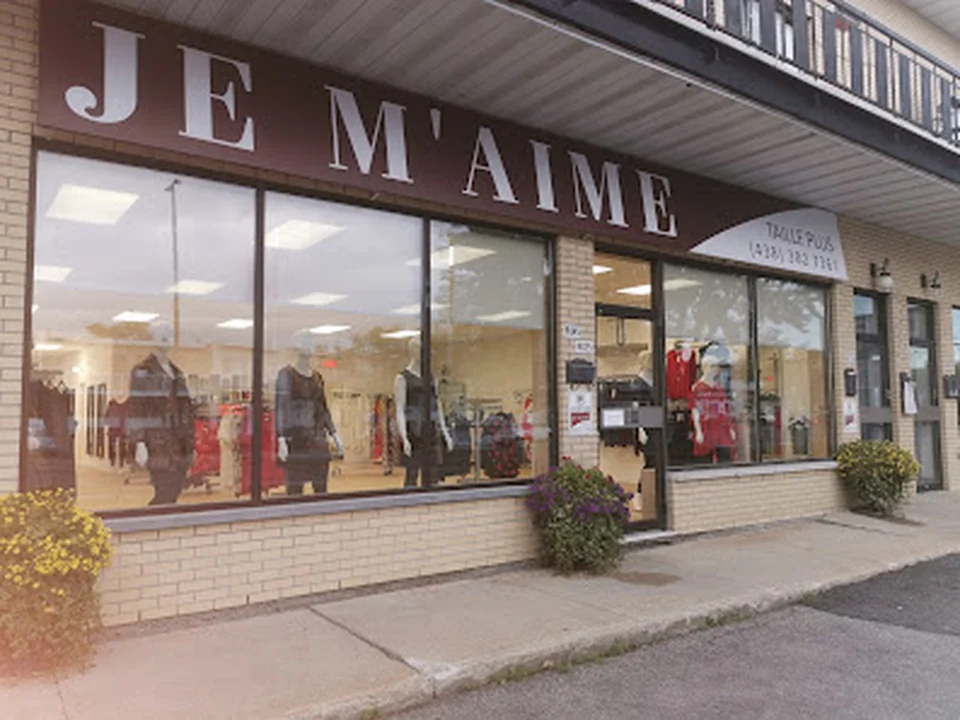 JE M'AIME 14+. Boutique de vetements et lingerie fine pour femmes taille plus size 14+, Montréal