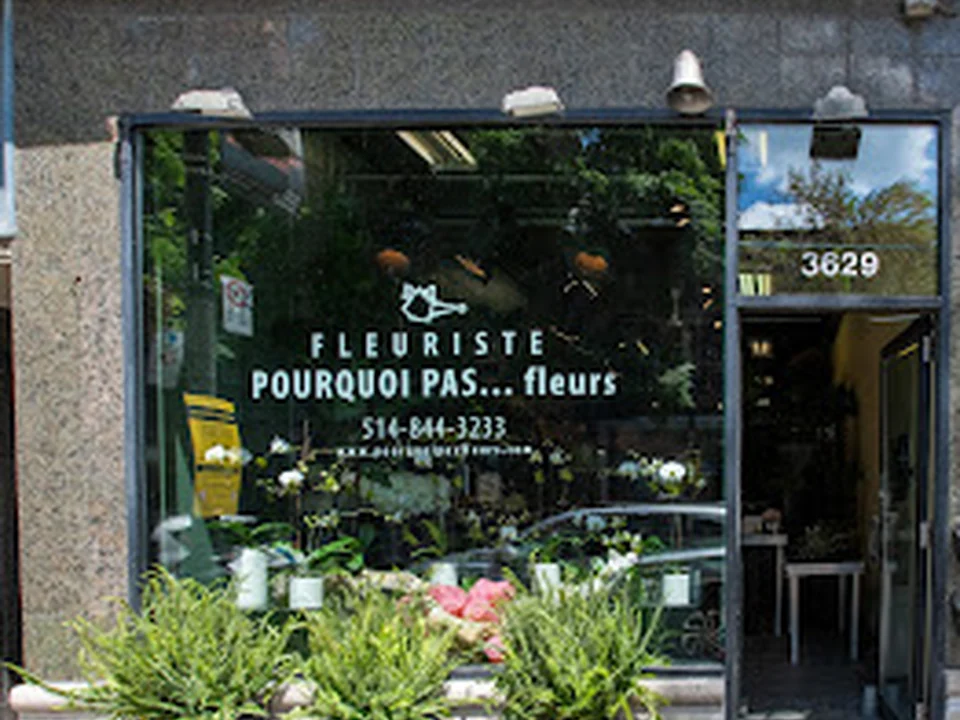 Fleuriste Pourquoi pas fleurs, Montréal