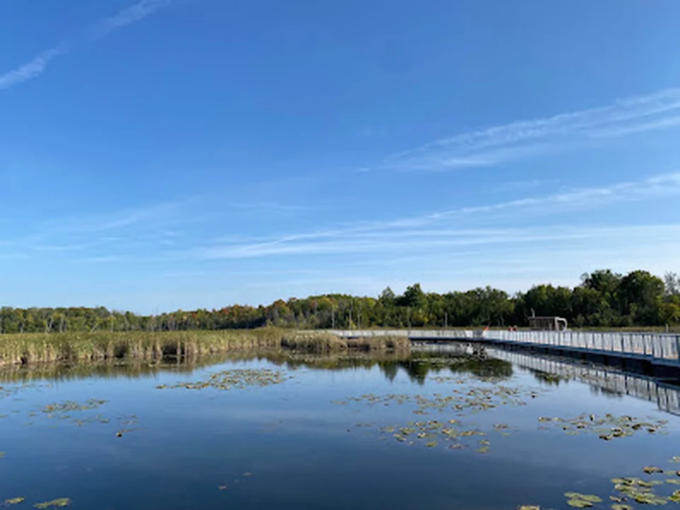 Moyenne passerelle du parc-nature du Bois-de-L'Île-Bizard, Montréal