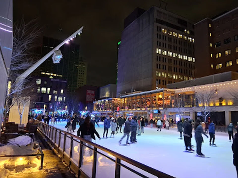 Patinoire de l'Esplanade Tranquille, Montréal